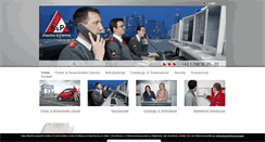 Desktop Screenshot of bewachung-baecker.at
